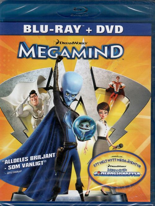 Huvudbild Megamind (Blu-Ray + DVD) beg