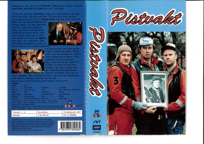 Huvudbild Pistvakt 1-3 (VHS)