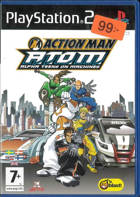 Huvudbild Action Man ATOM (Ps2)