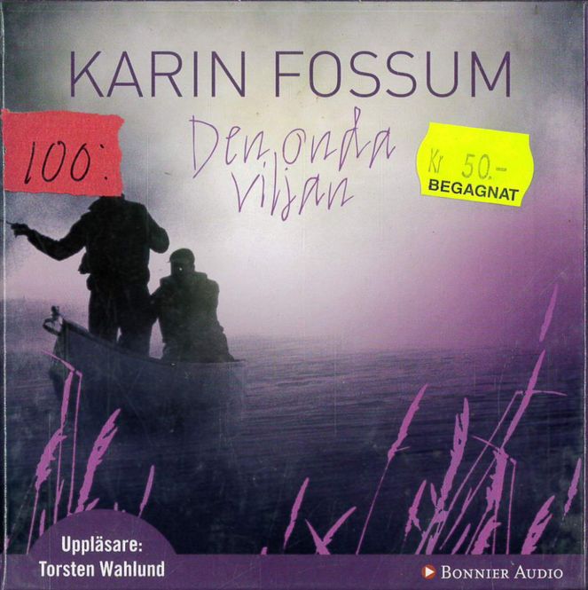Huvudbild KARIN FOSSUM: Den onda viljan (ljudbok) beg