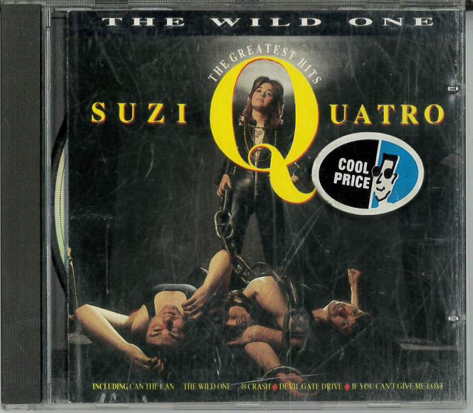 Huvudbild Suzi Quatro - wild one - greatest hits (CD) beg
