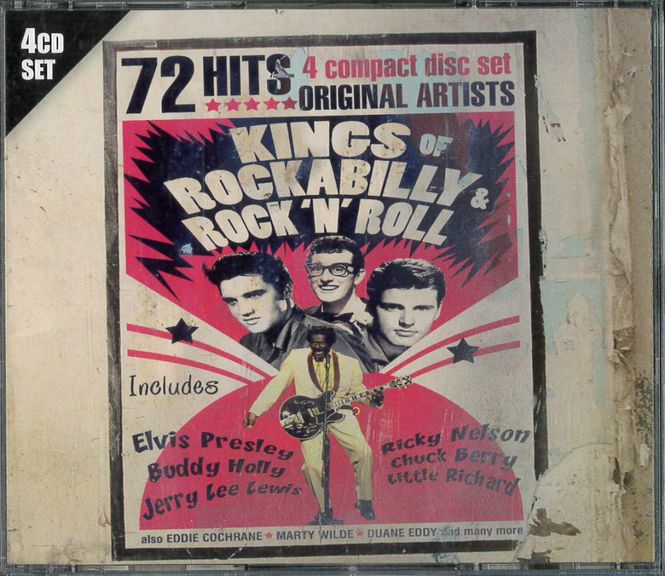 Huvudbild Kings Of Rockabilly & Rock N Roll - 72 Hits - ...