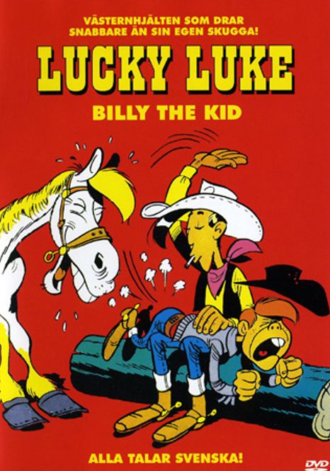 Huvudbild Lucky Luke och Billy the Kid (DVD) beg