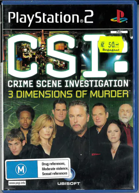Huvudbild CSI: 3 Dimensions of Murder (ps2)
