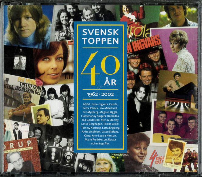 Huvudbild Svensktoppen 40 år (3cd) beg