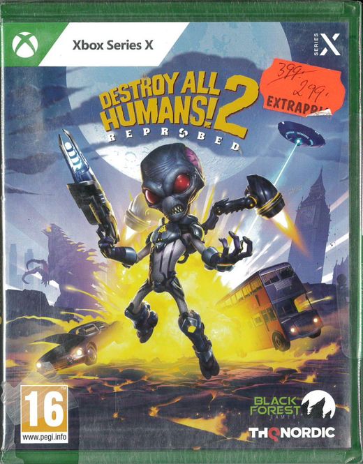 Huvudbild Destroy All Humans 2 - Refrobed (XboxSeries X)