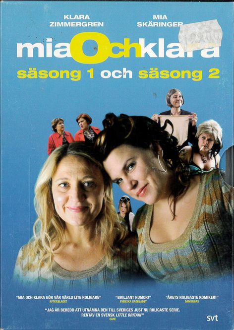 Huvudbild Mia och Klara - Säsong 1 & 2 (dvd) beg