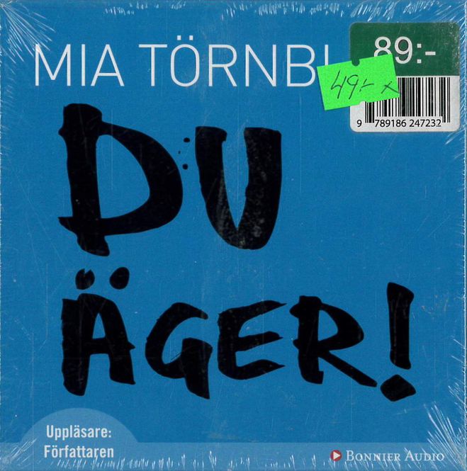 Huvudbild MIA TÖRNBLOM: DU ÄGER! (ljudbok)