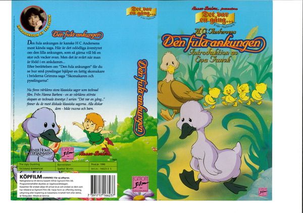 Den fula ankungen (1990)  (vhs)