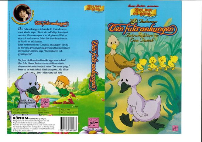 Huvudbild Den fula ankungen (1990)  (vhs)