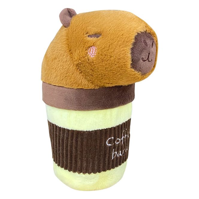 Huvudbild Capybara Plushie - Coffeebara 22 cm