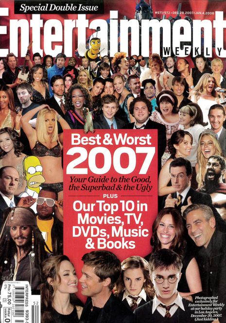 Huvudbild Entertainment Weekly  #971/972: Best & Worst 2007