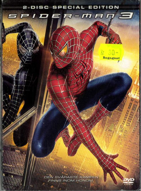 Huvudbild Spider-Man 3 (2007) beg dvd