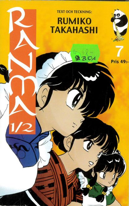 Huvudbild Ranma 1/2 07 : Skammen (pocket)