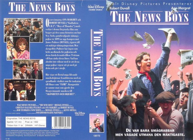 Huvudbild NEWS BOYS (VHS) fd hyr