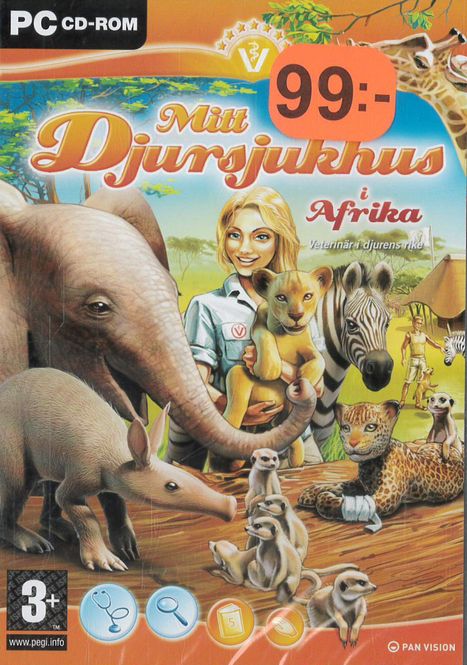Huvudbild Mitt Djursjukhus i Afrika (Pc)