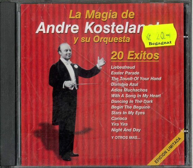 Huvudbild Andre Kostelanetz Y Su Orquesta - 20 Exitos (CD) ...