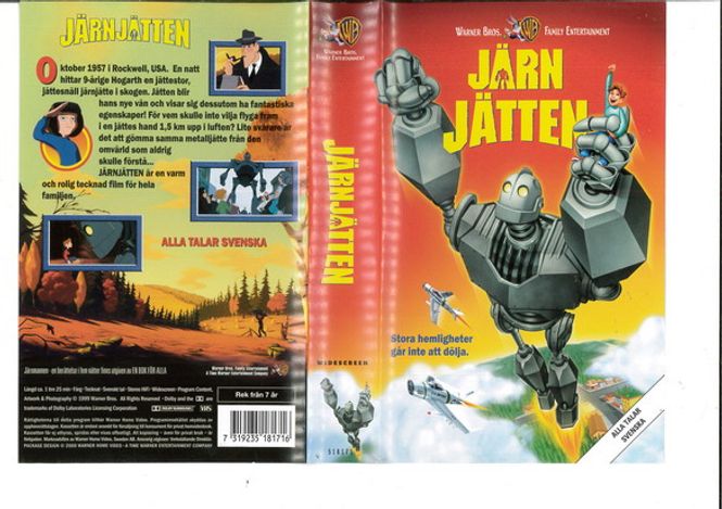 Huvudbild Järnjätten  (vhs)