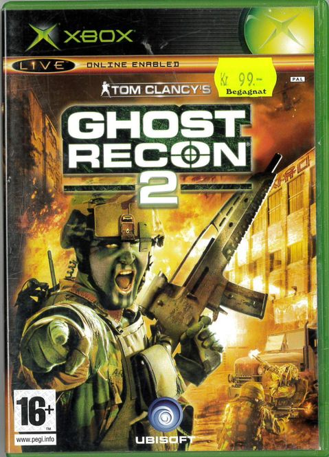 Huvudbild Ghost Recon 2   (Xbox) Beg