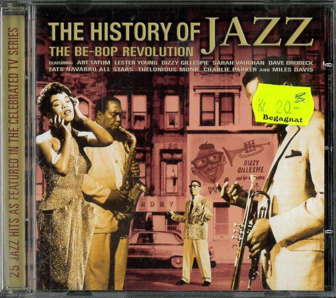 Huvudbild History of Jazz - Be-bop Revolution (CD) beg