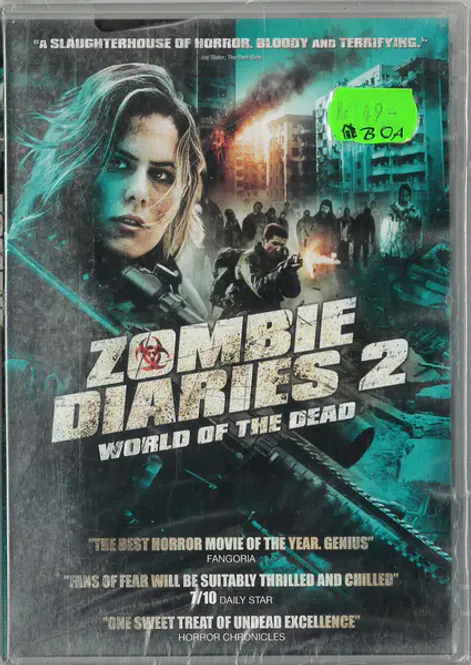 Huvudbild Zombie Diaries 2 - World of the Dead (dvd) beg