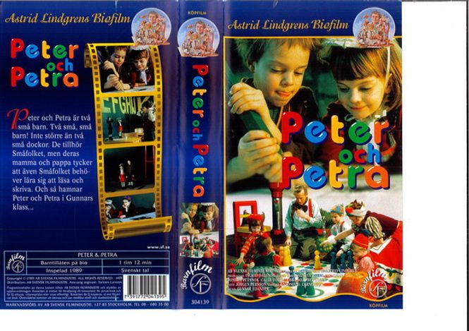 Huvudbild Peter och Petra (vhs)