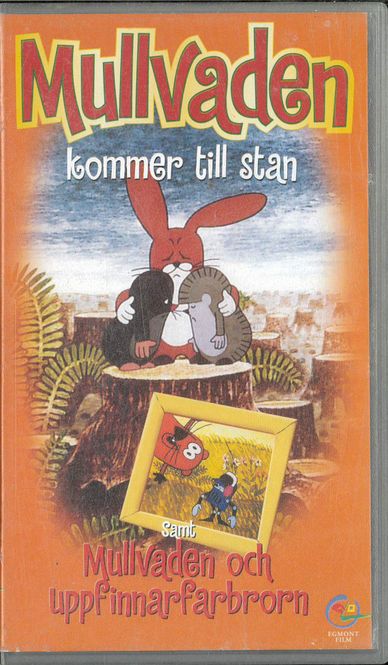 Huvudbild Mullvaden Kommer till  stan - vhs