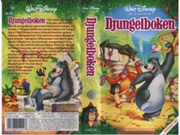Djungelboken - Disneyklassiker 19 (vhs)