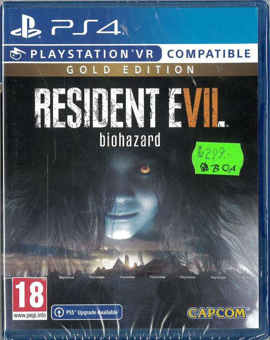 Huvudbild Resident Evil 7 Biohazard (Gold Edition) (Ps4)