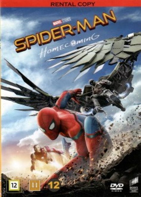 Huvudbild Spider-Man: Homecoming (DVD) fd hyr