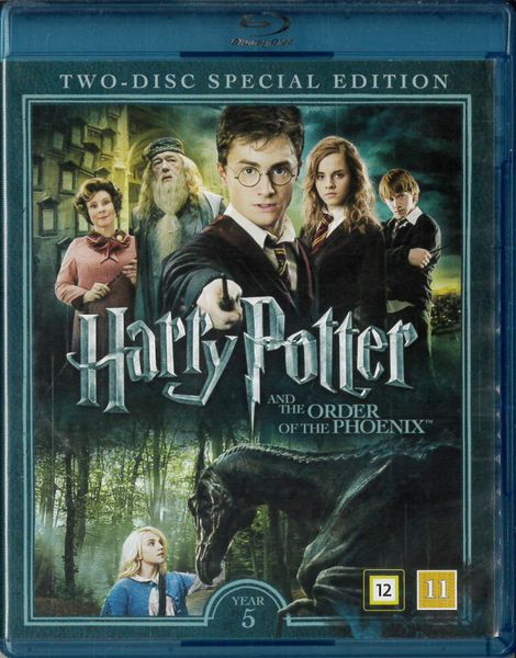Harry Potter 5 Fenixorden (2-disc) beg blu-ray