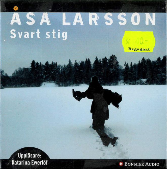 Huvudbild ÅSA LARSSON: Svart stig (ljudbok) beg