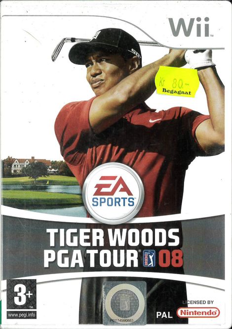 Huvudbild Tiger Woods PGA Tour 08 (Wii) beg