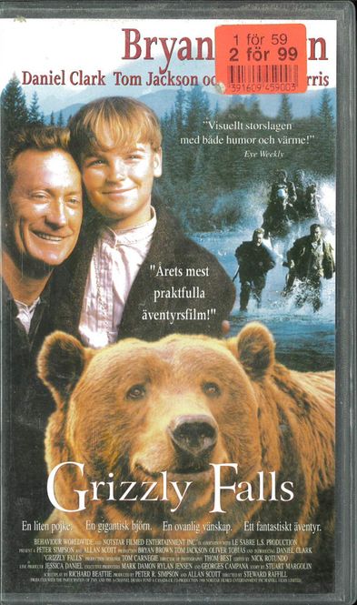 Huvudbild Grizzly Falls  (VHS)