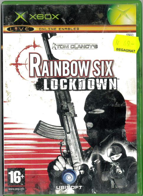 Huvudbild Rainbow Six Lockdown   (Xbox) Beg
