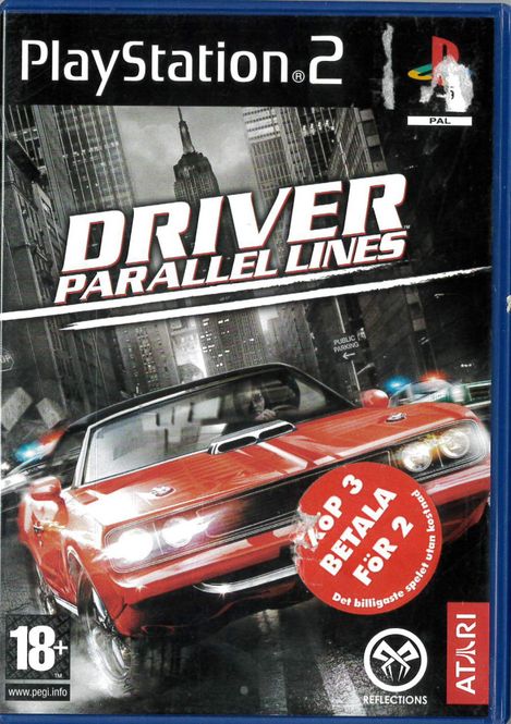 Huvudbild Driver Parallel Lines (Ps2) beg