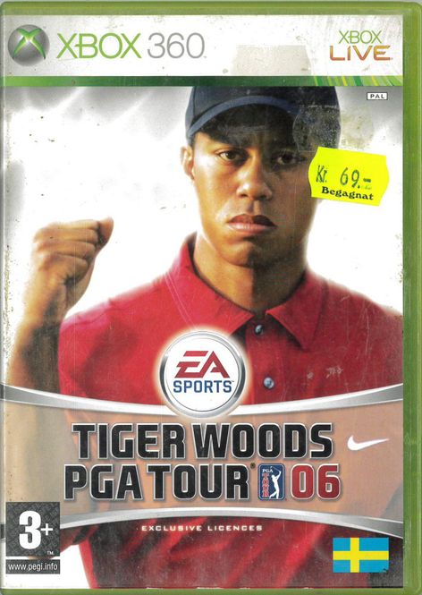 Huvudbild Tiger Woods PGA Tour 2006  (X360) beg