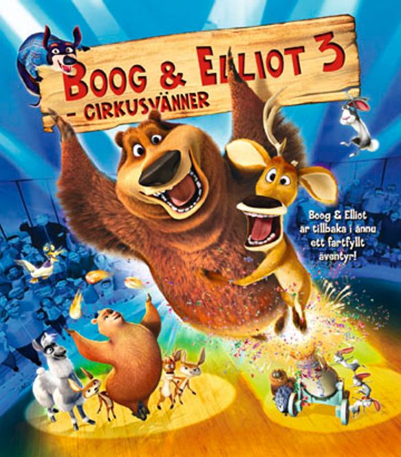 Huvudbild Boog & Elliot 3 - Cirkusvänner (Blu-ray) fd hyr