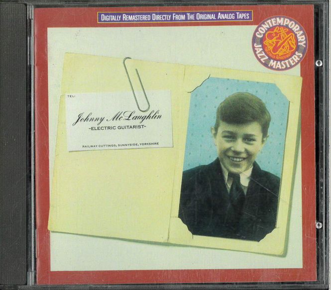 Huvudbild Johnny McLaughlin – Electric Guitarist (CD) ...