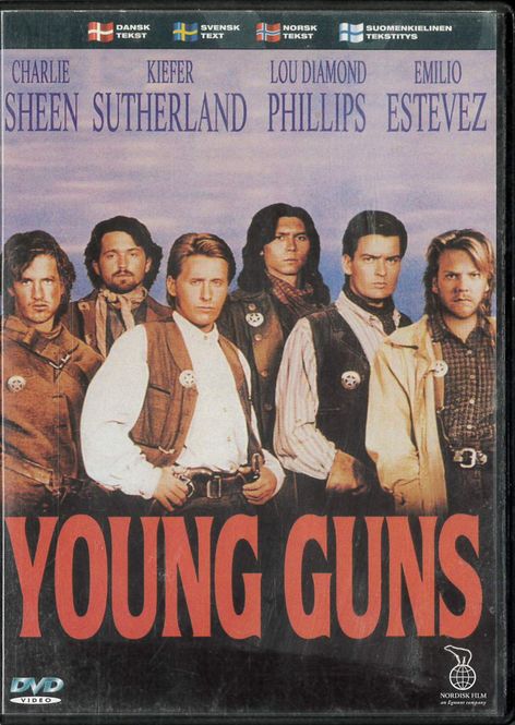 Huvudbild Young Guns - beg dvd