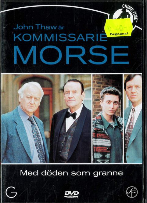 Huvudbild Kommissarie Morse -  Med döden som granne (beg ...