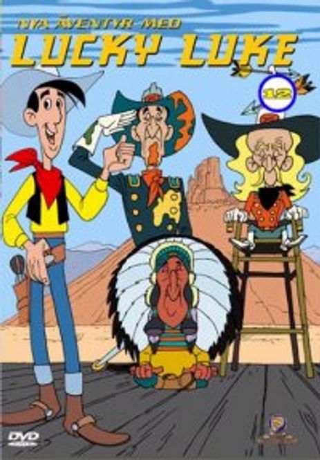 Huvudbild Nya äventyr med Lucky Luke - Volym 12  (DVD)