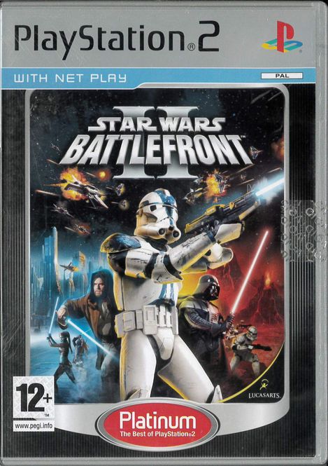 Huvudbild Star Wars battlefront 2 (Ps2) beg