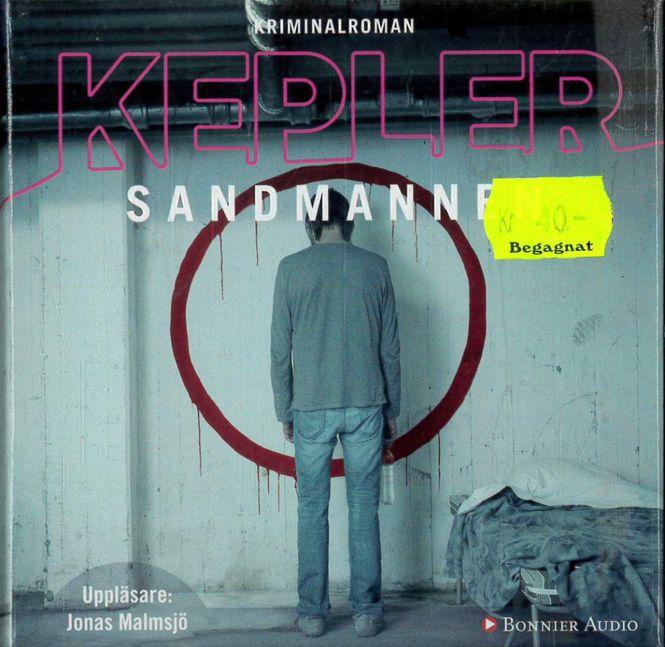 Huvudbild KEPLER: Sandmannen (ljudbok) beg