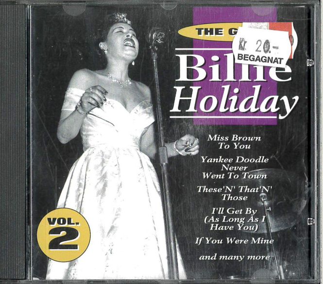 Huvudbild Billie Holiday - Great Billie Holiday Vol. 2 (CD) ...