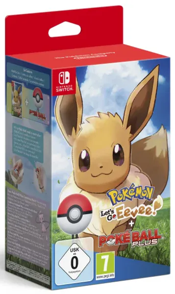 Pokemon Lets Go Eevee + Pokeboll  (switch)