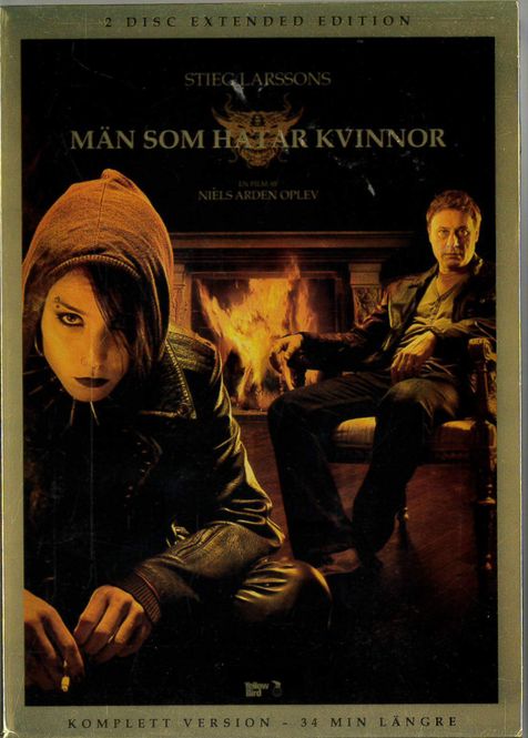 Huvudbild Stieg Larsson - Män som hatar kvinnor (2 disc) ...
