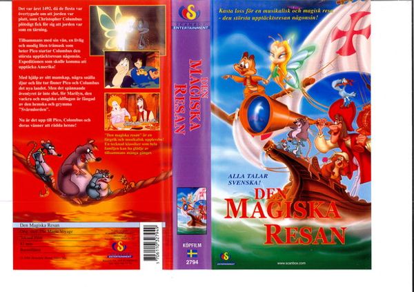 Den magiska resan (VHS)