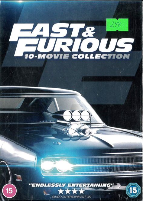 Huvudbild Fast & Furious 1-10 (dvd) 