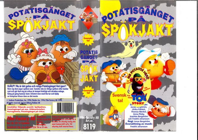 Huvudbild Potatisgänget på spökjakt (VHS)